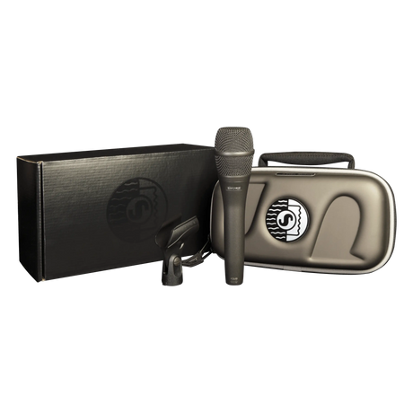 Shure KSM9/CG Dual Pattern (Cardiod/Supercardiod) Condenser Handheld Vocal Microphone (Charcoal) Microphnes Shure