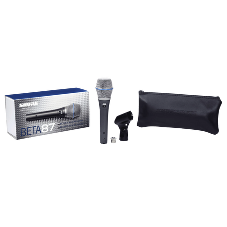 Shure BETA 87C – Cardioid Condenser Vocal Mic Microphnes Shure