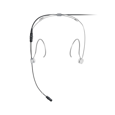 Shure DH5 DuraPlex Omnidirectional Headset Microphone, 3-Pin LEMO Microphones Shure