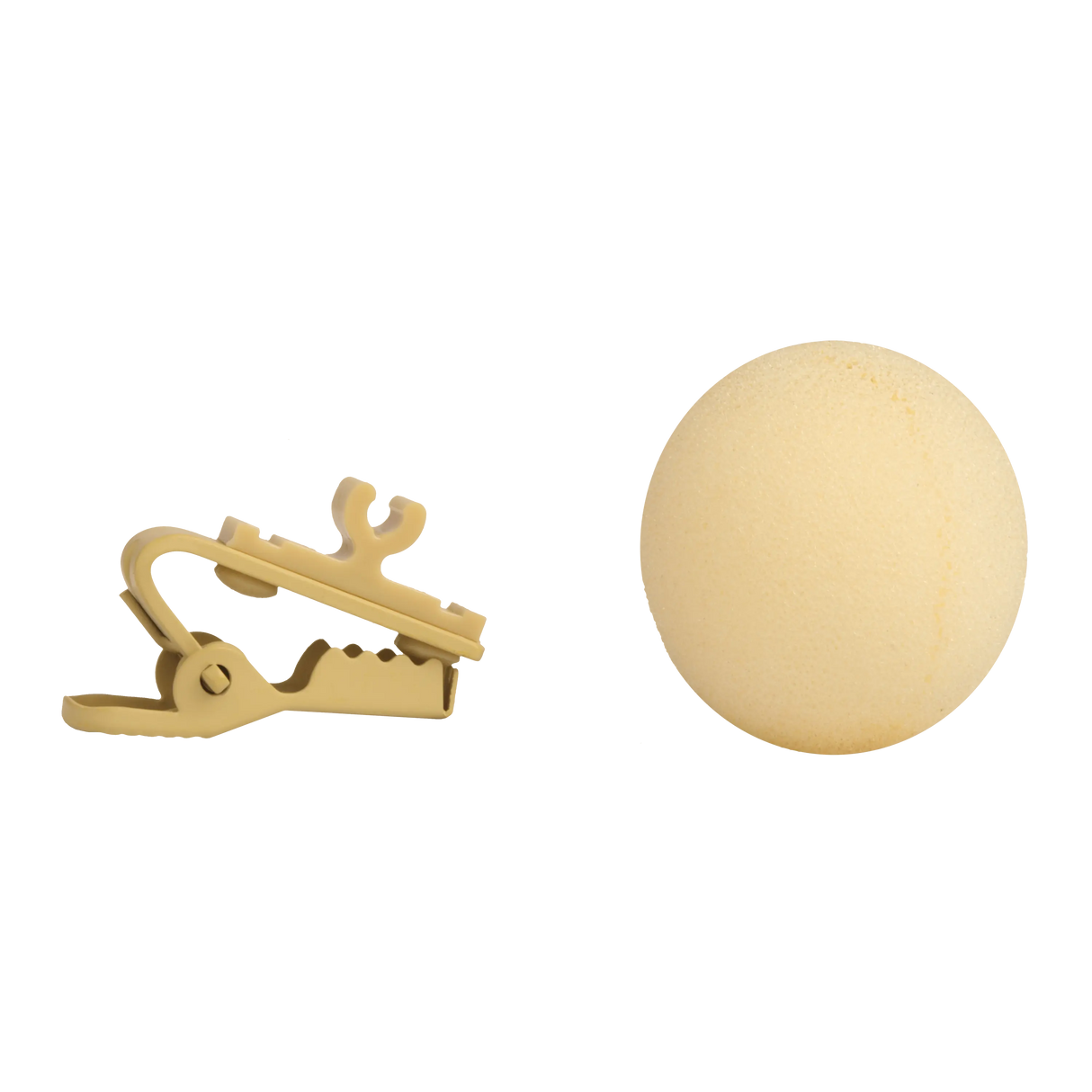 Shure RK304T – Tan Foam Windscreens and Tie Clips for SM93 and WL93 (2 of Each) Microphones Shure