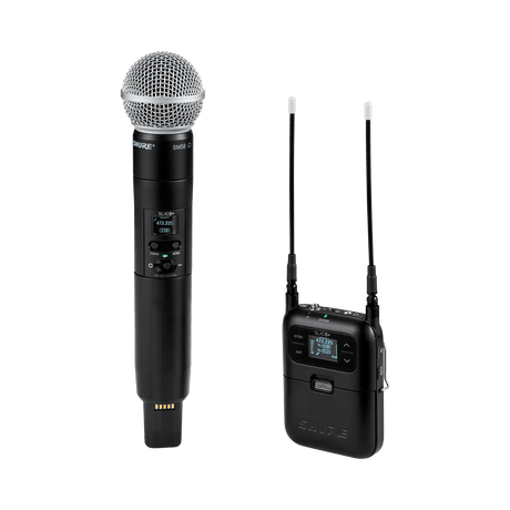 Shure SLXD25+/58-G57 Microphones Shure