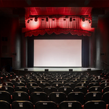 Draper Paragon E 27 foot 6 inch NTSC large-format ceiling-recessed projection screen
