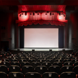 Draper Paragon V 27 foot 6 inch NTSC large-format tab-tensioned projection screen