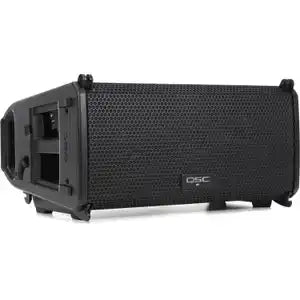 QSC Dual LA112 2,400W 12-inch Active Line Array Speakers and LS118 4000W 18 inch Powered Subwoofer Pole Mount System