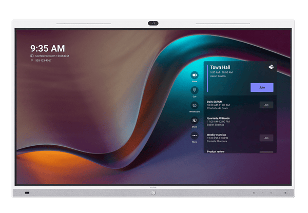 Yealink MeetingBoard 65-inch Interactive Whiteboard for Microsoft Teams, White - MB65A001WHITE