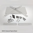 Draper Universal Projector Mount, white, SKU 300212, for SL/SLX scissor lifts