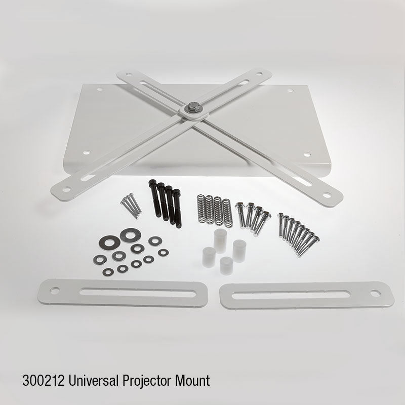 Draper Universal Projector Mount, white, SKU 300212, for SL/SLX scissor lifts