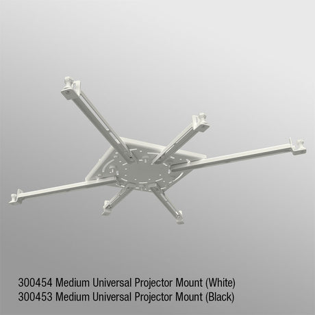 Draper Medium Universal Projector Mount, white, SKU 300454, up to 170 lb