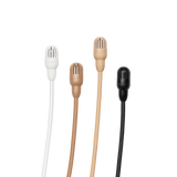 Shure TwinPlex TL47 Omnidirectional Lavalier Microphone with TA4F Connector and Accessories (Black) - TL47B/O-MTQG-A Microphones Shure