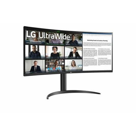 LG 34BR55QC-B – 34" MONITOR, 3440X1440, Curved, 21:9 VA Desktop Monitors LG Electronics