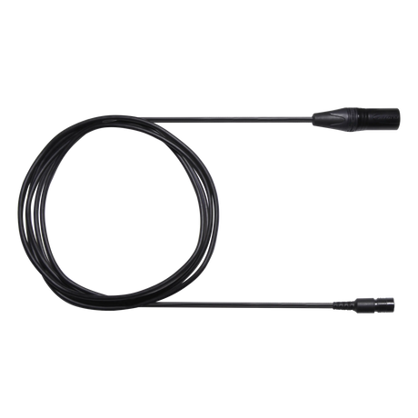 Shure BCASCA-NXLR4 Detachable cable with Neutrik 4 Pin XLR Male connector Microphones Shure