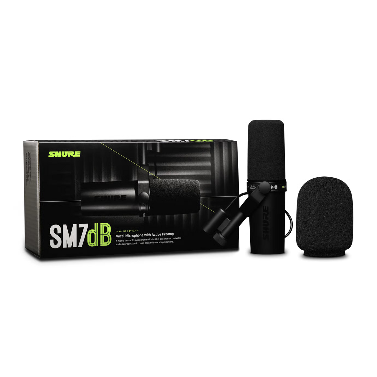 Shure SM7dB and Boom Arm SM7dB and Boom Arm Bundle