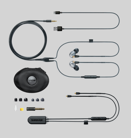 Shure SE425-CL-RIGHT – Right Replacement Dual Driver Earphone (Clear) Headphones Shure