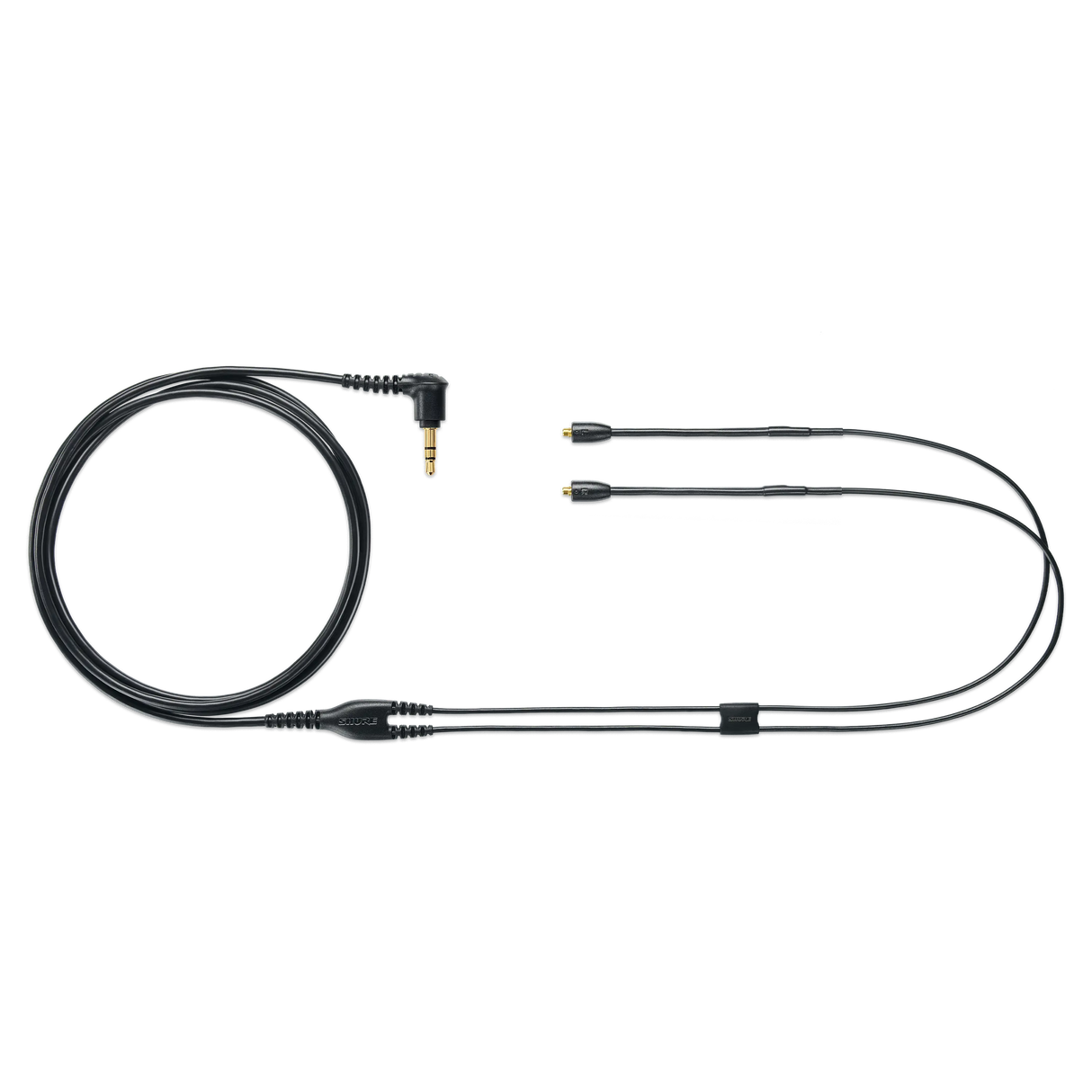 Shure EAC64CL Detachable Earphone Cable, 64" (Clear, sealable bag) Microphones Shure