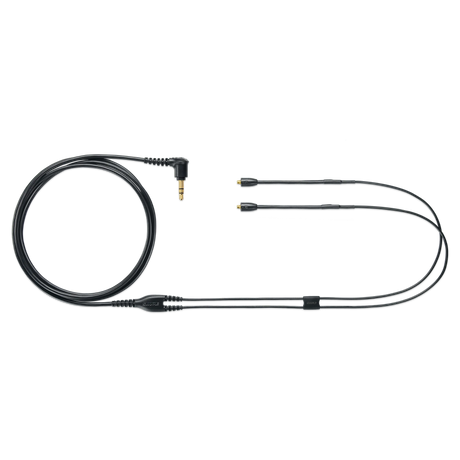 Shure EAC64CL Detachable Earphone Cable, 64" (Clear, sealable bag) Microphones Shure