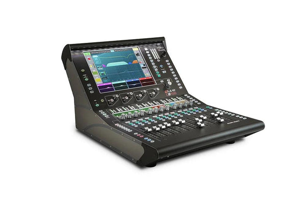 Allen & Heath AH-DLIVE-CTI15 dLive C Class CTi1500 lightweight Titanium 12 fader Surface, 12" touchscreen, 1 option I/O port