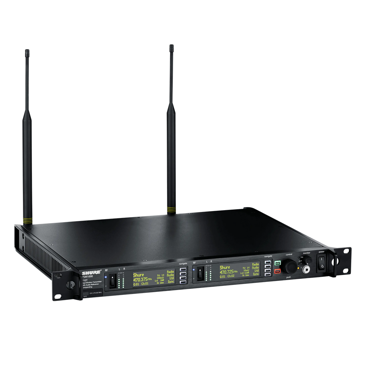 Shure P10T PSM1000 Dual Wireless Transmitter Microphones Shure