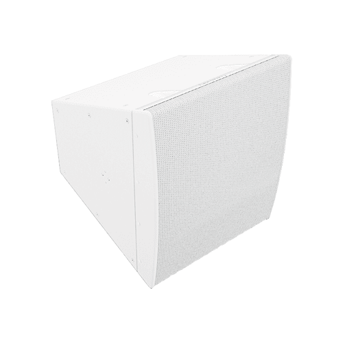 Biamp Community LVH-906/AS Large Format, High Output, Horn Loaded 4 x 12-inch 3-Way, Variable Vertical Dispersion x 60 Horizontal with Active Standard (White) - 911.0928.900