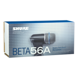 Shure BETA 56A – Supercardioid Dynamic Instrument Mic Microphones Shure