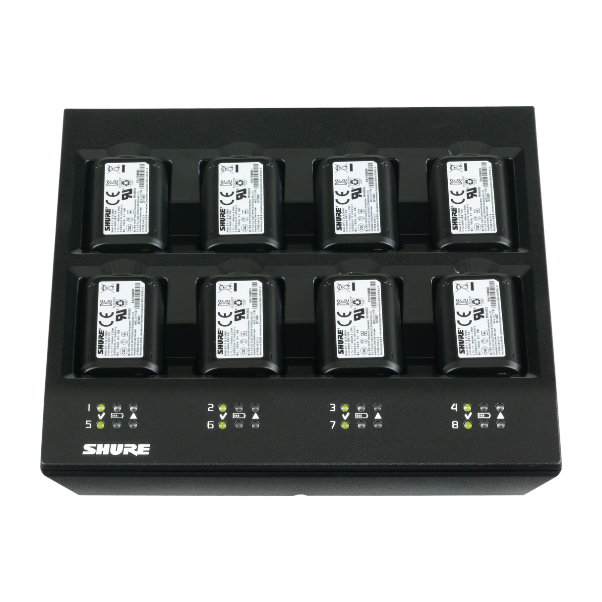 Shure SBC800-US 8-Bay Shure Battery Charger Battery Shure