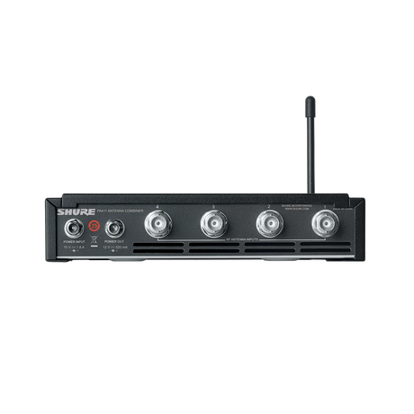 Shure PA411 Four Port Antenna Combiner Microphnes Shure