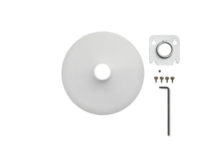 Shure A901W-R-PM-1.5IN 1.5" Pole Mounting Accessory Kit for MXA901-R Mics (White)