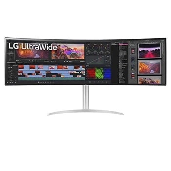 LG 49BQ95C-W – 49" LG MONITOR, 5120x1440, Nano IPS, HDMI DP USB 3.0 USB-C Desktop Monitors LG Electronics