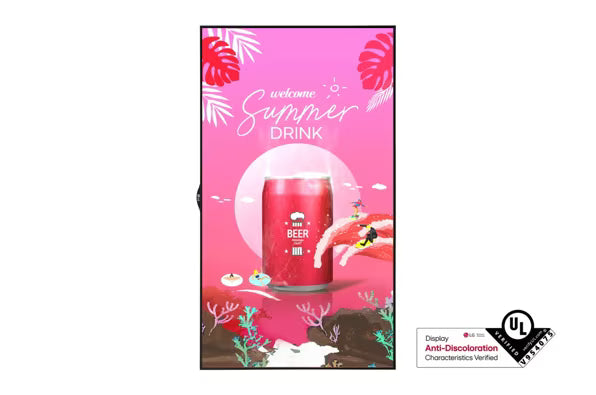 LG 75XS4P-B 75'' FHD High Bright Window Facing Display with Anti-Discoloration Technology