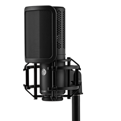 Shure KSM42/SG Large Dual-Diaphragm, Side-Address Condenser Vocal Microphone (Sable Gray) Microphnes Shure