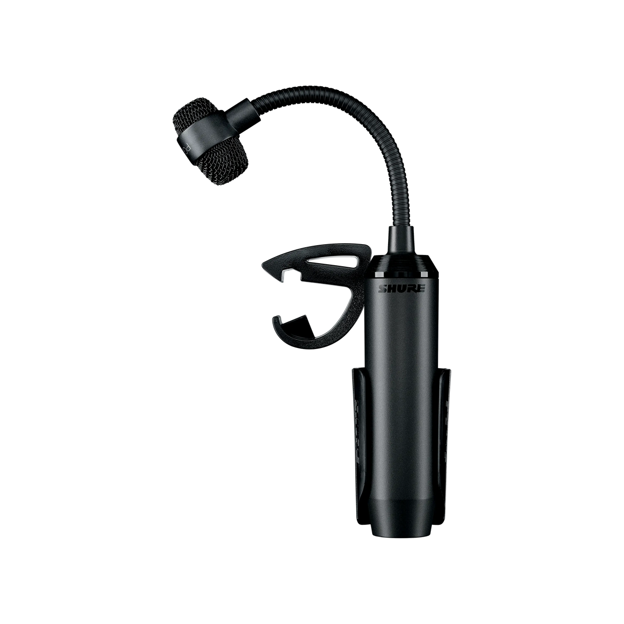 Shure PGA98D-XLR Cardioid condenser gooseneck drum microphone - AP98DM drum mount, XLR-XLR cable Microphones Shure