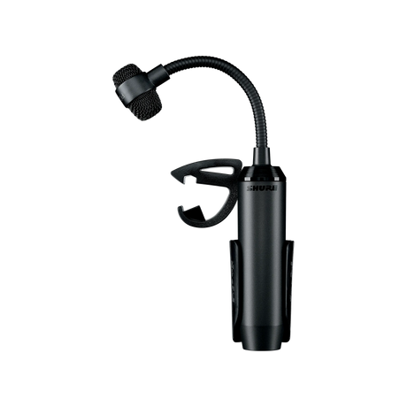 Shure PGA98D-XLR Cardioid condenser gooseneck drum microphone - AP98DM drum mount, XLR-XLR cable Microphnes Shure