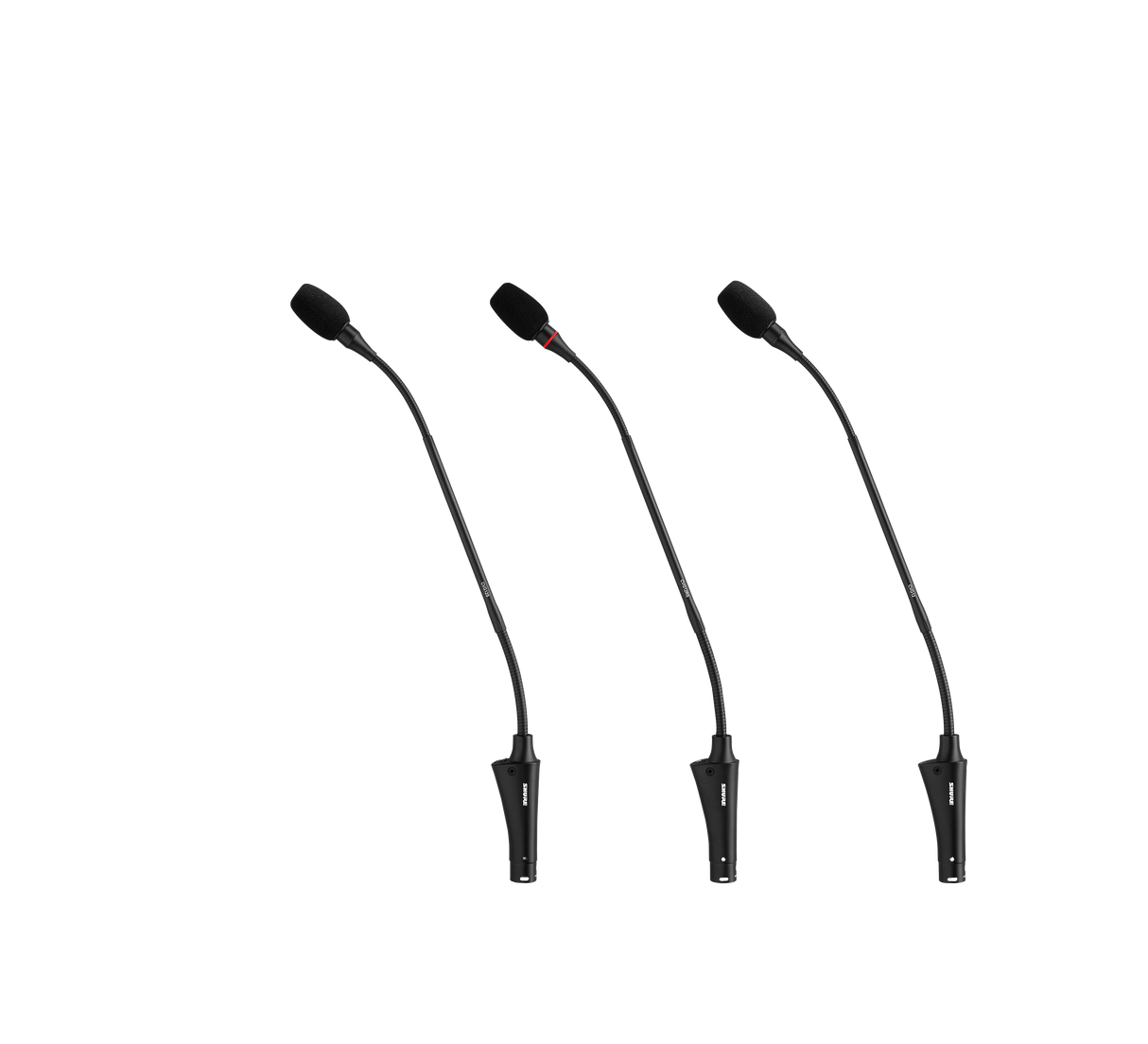 Shure CVG12-B/C Centraverse Cardioid Gooseneck Microphone for Installations (12") Microphones Shure