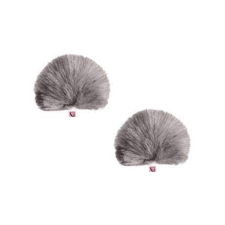 Shure RPM40MWJ RYCOTE GRAY MINI WINDJAMMER, 2 PCS. Microphnes Shure