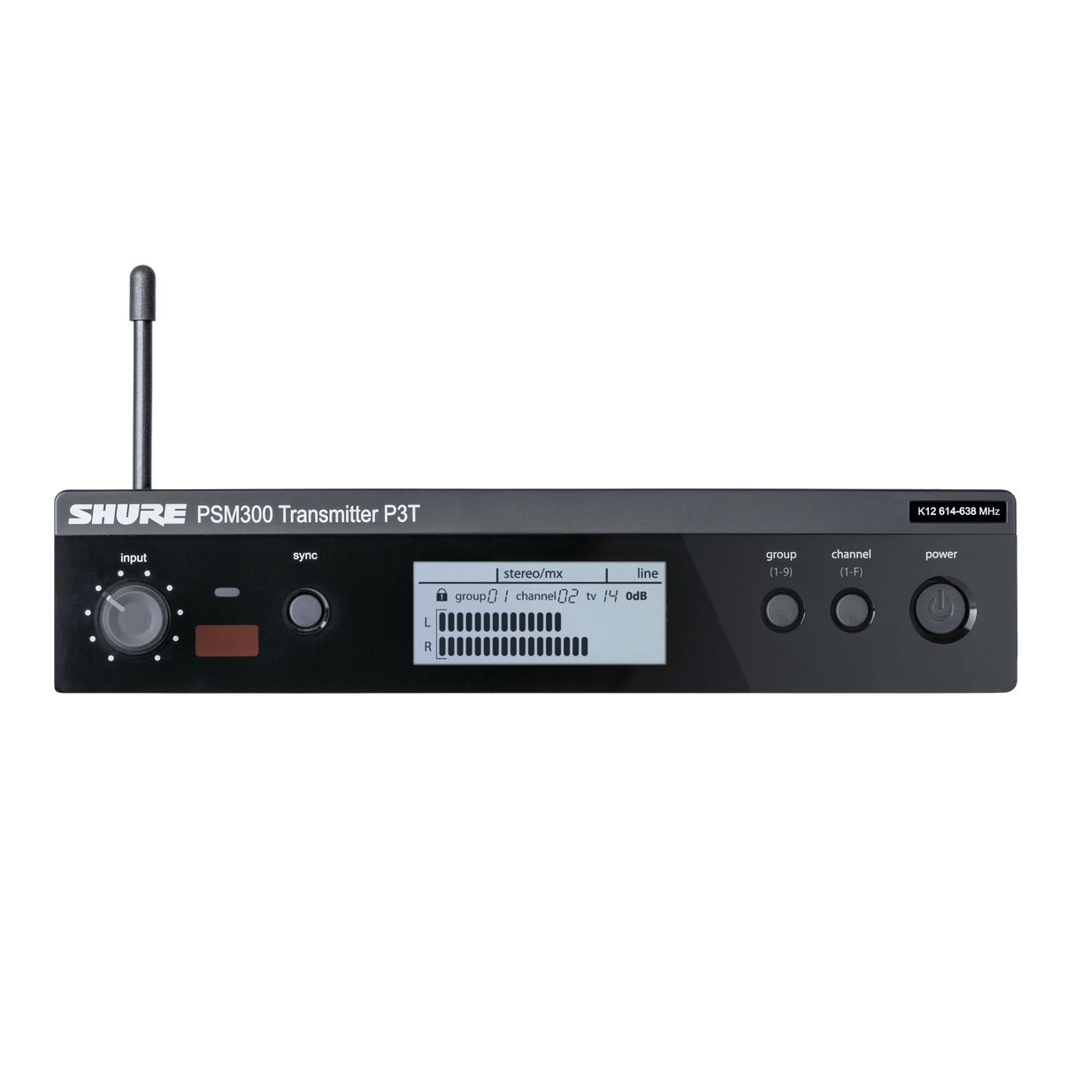 Shure P3T Transmitter for PSM300 Systems Microphones Shure