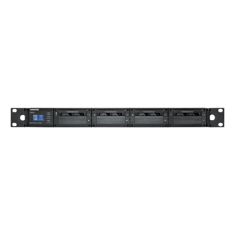 Shure SBRC-US Rack Battery Charger, Compatible with Shure rechargeable batteries AXT910, AXT920 and SB900A. Battery Shure