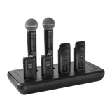 Shure MXWNDX8 Networked 8-Bay Charging Station for MXW neXt Bodypack, Handheld & Boundary Wireless Microphone Transmitters