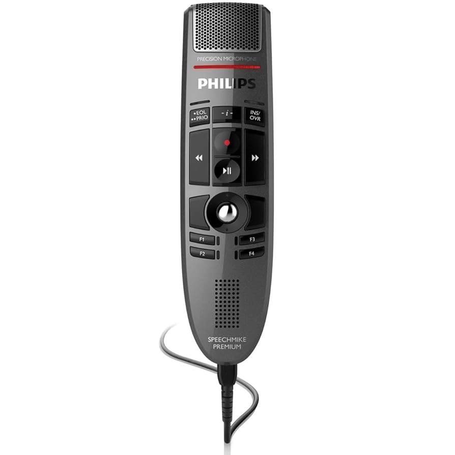 Philips SpeechMike Premium Touch Dictation Microphone Interactive Displays Philips