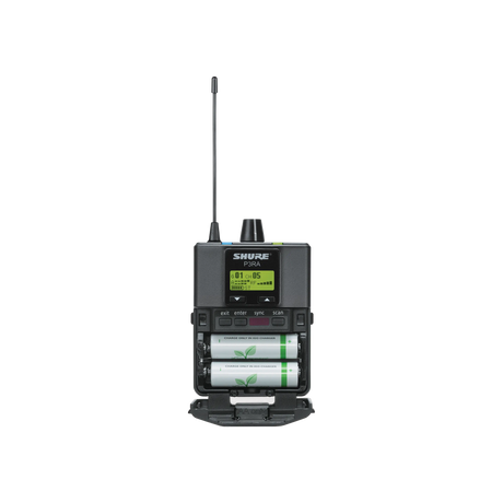 Shure P3RA Bodypack Receiver for PSM300 Systems Microphones Shure