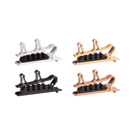 Shure RPM40TC/B DUAL MOUNT BLACK TIE CLIP, 3 PCS. Microphones Shure