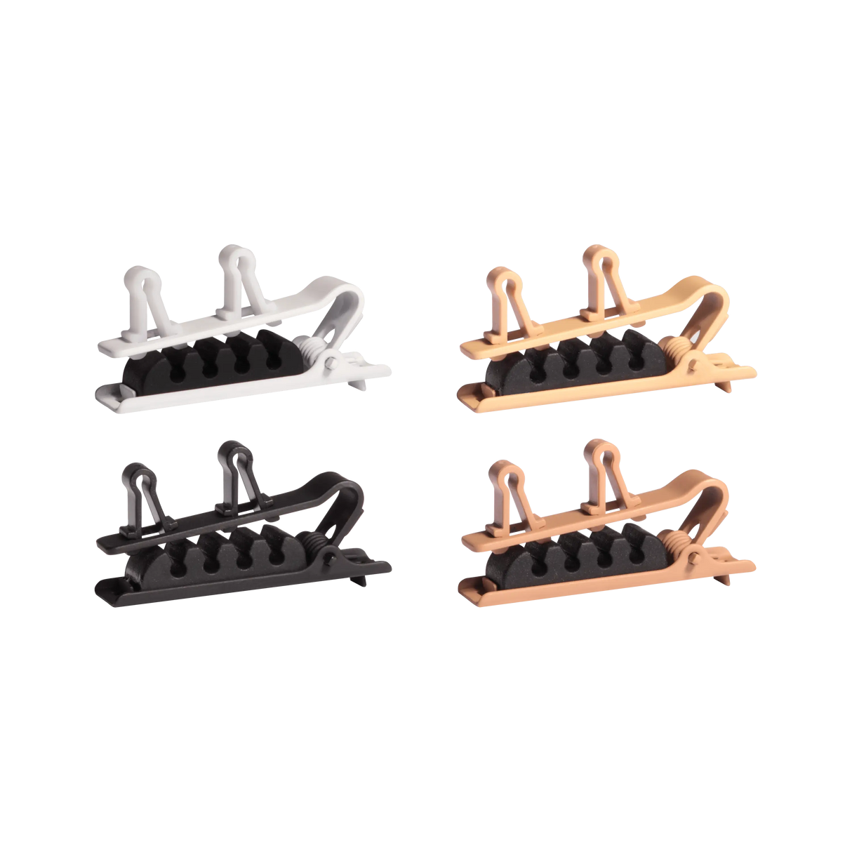 Shure RPM40TC/C – Cocoa Dual Mount Tie Clip, 3-Pack Microphones Shure