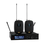 Shure SLXD14D Dual Combo System with (2) SLXD1 Bodypacks and SLXD4D Receiver Microphones Shure