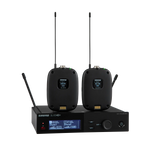 Shure SLXD14D Dual-Channel Digital Wireless Bodypack System with No Mics (H55: 514 to 558 MHz) - SLXD14D-H55 Microphones Shure