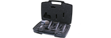 Shure DMK57-52 Drum Microphone Kit, includes 3 SM57 Microphones, one BETA 52A Microphone, three A56D Drum-mounting Systems, and a Carrying Case Microphones Shure