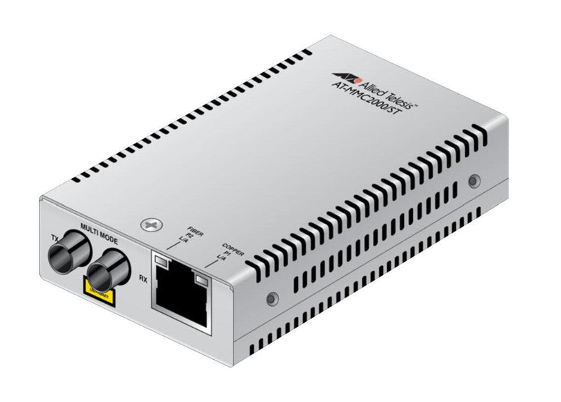 Allied Telesis AT-MMC2000/ST-960 TAA FEDERAL 10/100/1000T TO 1000SX/ST MM MEDIA & RATE CONVERTER