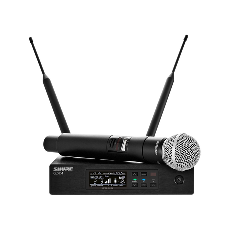 Shure QLXD2/SM58 Handheld Transmitter with SM58® Microphone Microphones Shure