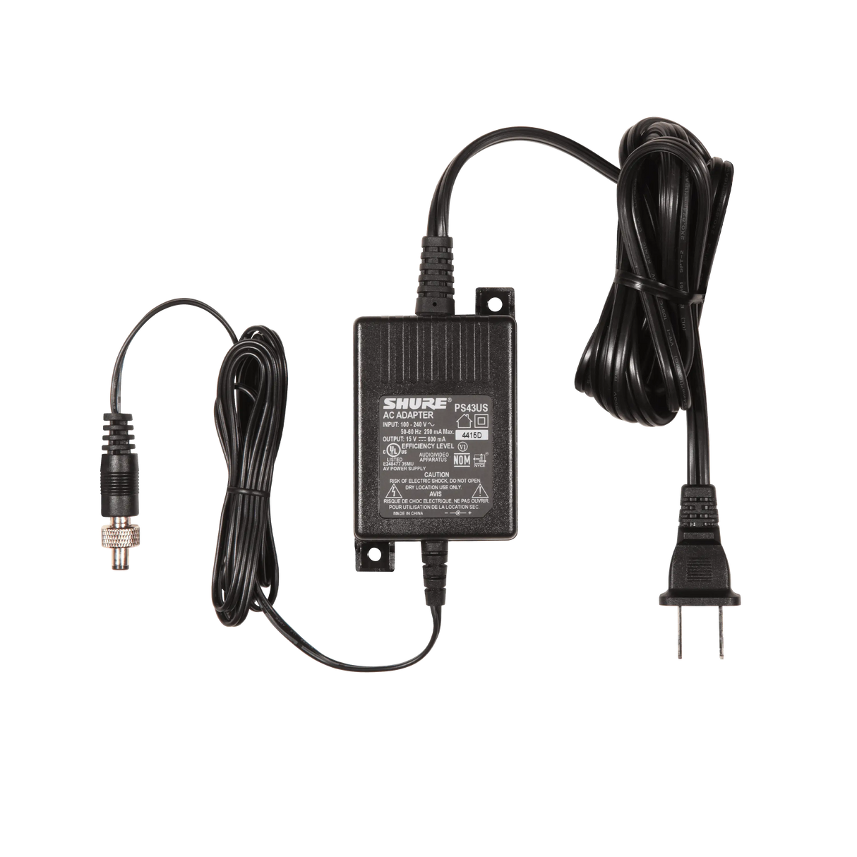 Shure SBC-DC Power Adapter for SB900-Compatible Bodypack Receivers/Transmitters Microphones Shure