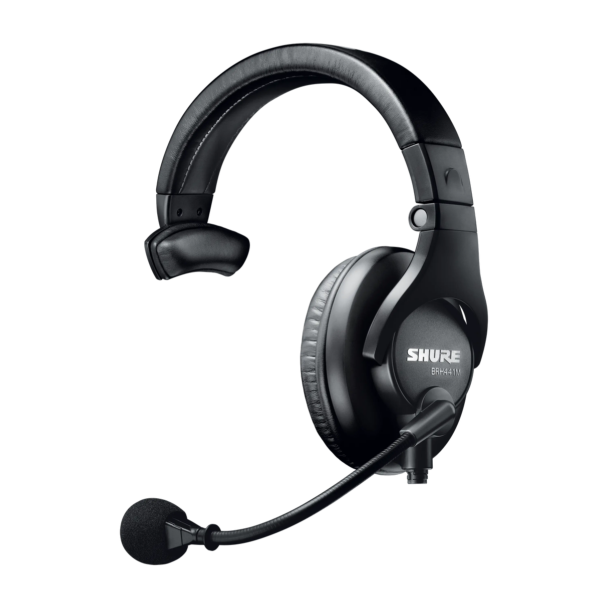 Shure BRH441M-LC Single-Sided Broadcast Headset, less cable Microphones Shure