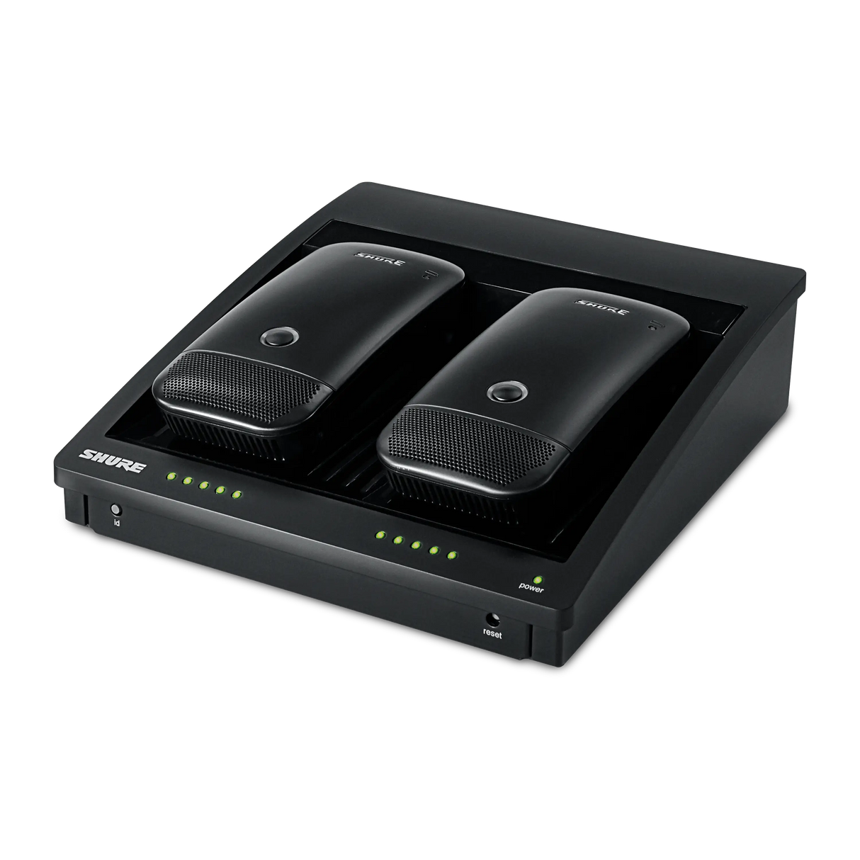 Shure SBC250 2-Bay Networked Charging Station (Global, No Power Supply) Battery Shure