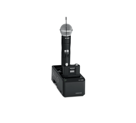 Shure SBC220 2-Bay Networked Docking Charger Battery Shure