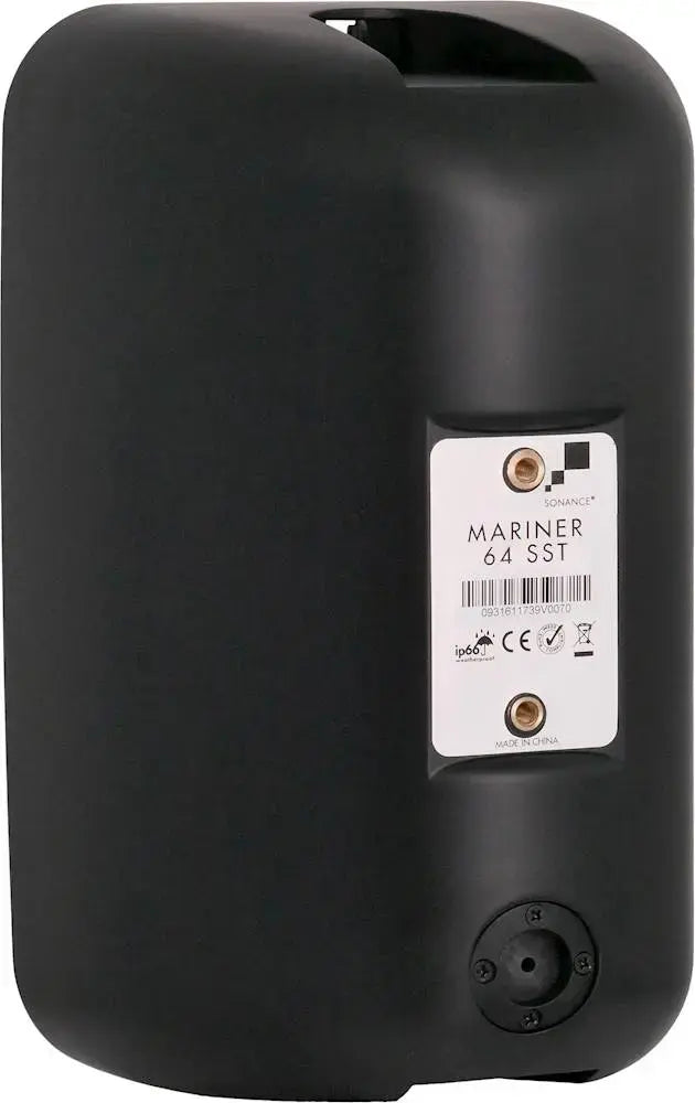 Sonance - MARINER 64 SST - Mariner Series 6-1/2" 2-Way Single Stereo Outdoor Surface Mount Speaker (Each) - Black